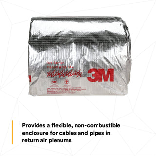 3M Fire Barrier Plenum Wrap 5A+, 1/2 in x 24 in x 50 ft