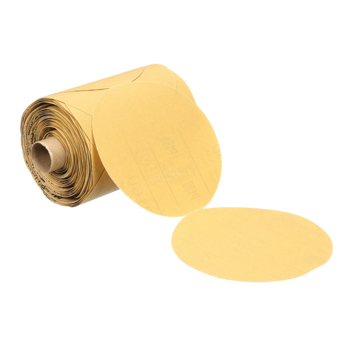 3M Stikit Gold Paper Disc Roll 216U, P400 A-weight, 3-1/2 in x NH, Die350HH