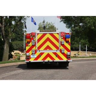 3M Diamond Grade Flexible Prismatic Emergency Vehicle Marking Series973-72NL Red