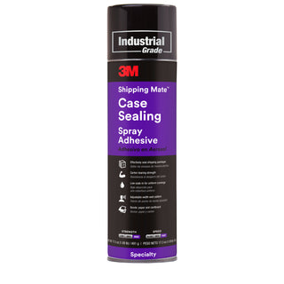 3M Shipping-Mate Case Sealing Adhesive, Clear, 24 fl oz Can (Net Wt17.3 oz)