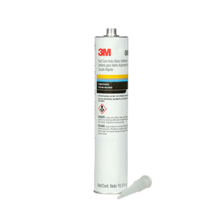 3M Fast Cure Auto Glass Urethane, 08690, 10.5 fl oz Cartridge, 12 percase