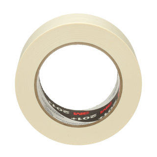 3M General Use Masking Tape 201+, Tan, 48 mm x 55 m, 4.4 mil