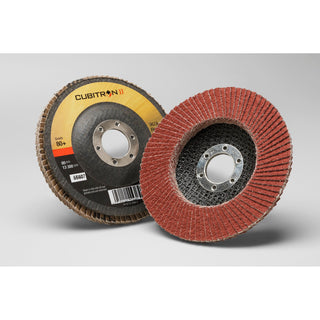 3M Cubitron II Flap Disc 967A, 80+, T27, 4-1/2 in x 7/8 in