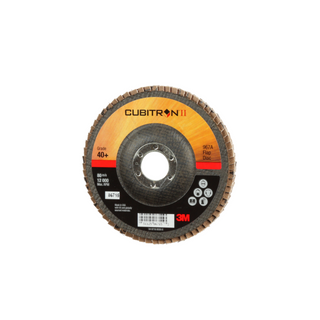 3M Cubitron II Flap Disc 967A, 40+, T27, 5 in x 7/8 in