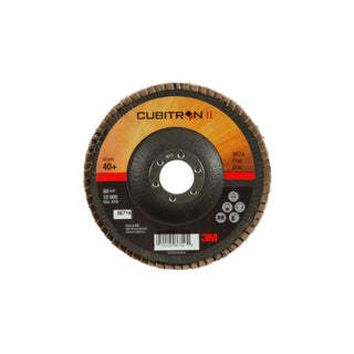 3M Cubitron II Flap Disc 967A, 40+, T29, 5 in x 7/8 in