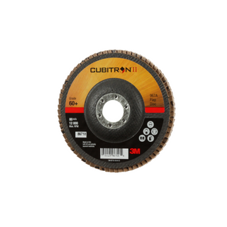 3M Cubitron II Flap Disc 967A, 60+, T27, 5 in x 7/8 in