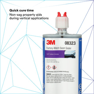 3M Factory-Match Seam Sealer, 08323, 200 mL Cartridge