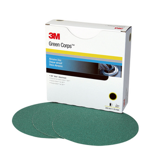 3M Green Corps Stikit Production Disc, 01551, 8 in, 36, 50 discs per
carton