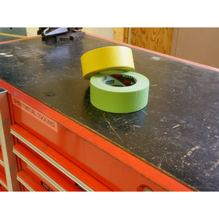 3M Performance Yellow Masking Tape 301+, 24 mm x 55 m, 36 Roll/Case