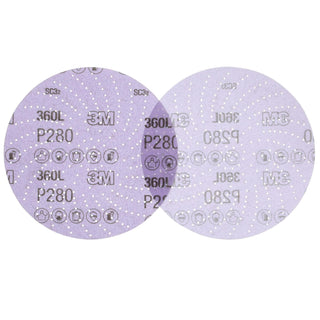 3M Xtract Film Disc 360L, 20800, P280 3MIL, 6 in, 100/Carton