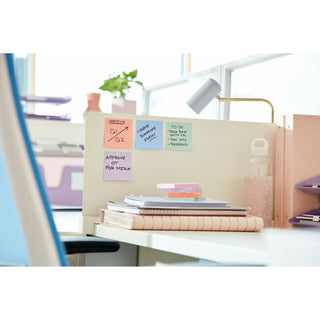 Post-it® Super Sticky Recycled Notes 654-6SSNRP, 3 in x 3 in (76 mm x 76 mm)