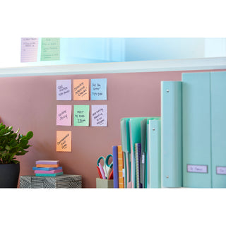 Post-it® Super Sticky Recycled Notes 654-6SSNRP, 3 in x 3 in (76 mm x 76 mm)