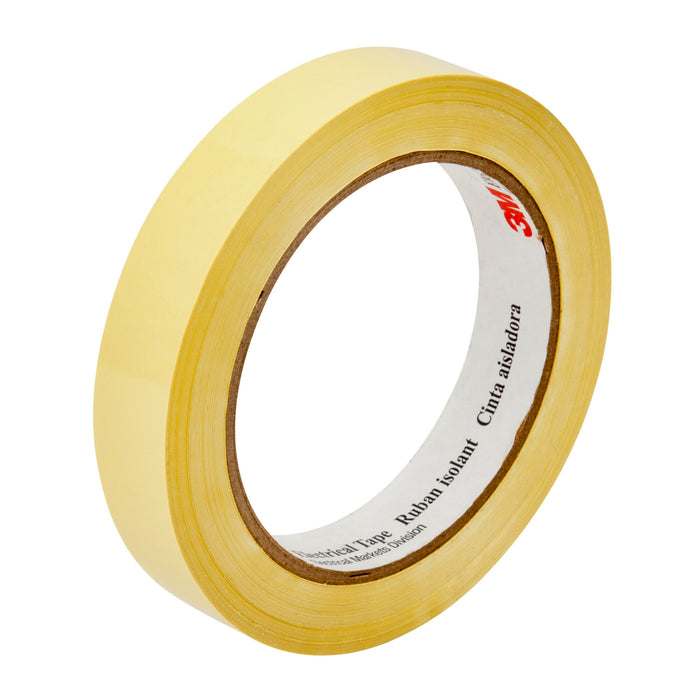 3M Polyester Film Electrical Tape 56, a 2.2-mil tape, 1/4 in x 72 yds,yellow