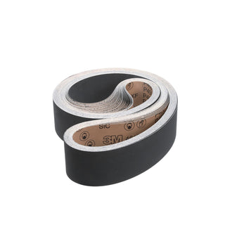 3M Cloth Belt 461F, P400 XF-weight, 4 in x 106 in, Film-lok,
Single-flex