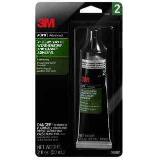 3M Yellow Super Weatherstrip and Gasket Adhesive, 08002, 2 fl oz