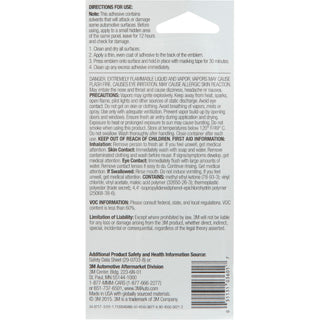 3M Plastic Emblem and Trim Adhesive, 03601, 1 fl oz