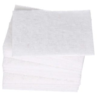 Light Duty Cleansing Pad 7445, HP-HP, Nepheline Syenite Super Fine, White