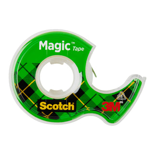 Scotch® Magic Tape 122, 3/4 in x 650 in (19 mm x 16,5 m)