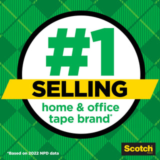 Scotch® Magic Tape 122, 3/4 in x 650 in (19 mm x 16,5 m)