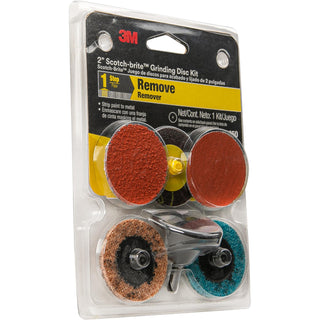 Scotch-Brite Grinding Disc Kit, 03050, 2 inch