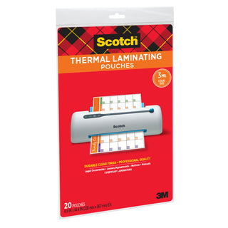 Scotch Laminating Sheets TP3855-20