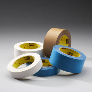 3M Repulpable Heavy Duty Double Coated Tape R3257, White, 24 mm x 55m,4.1 mil