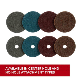 Scotch-Brite Surface Conditioning Disc, SC-DH, A/O Coarse, 4 in x 7/8
in