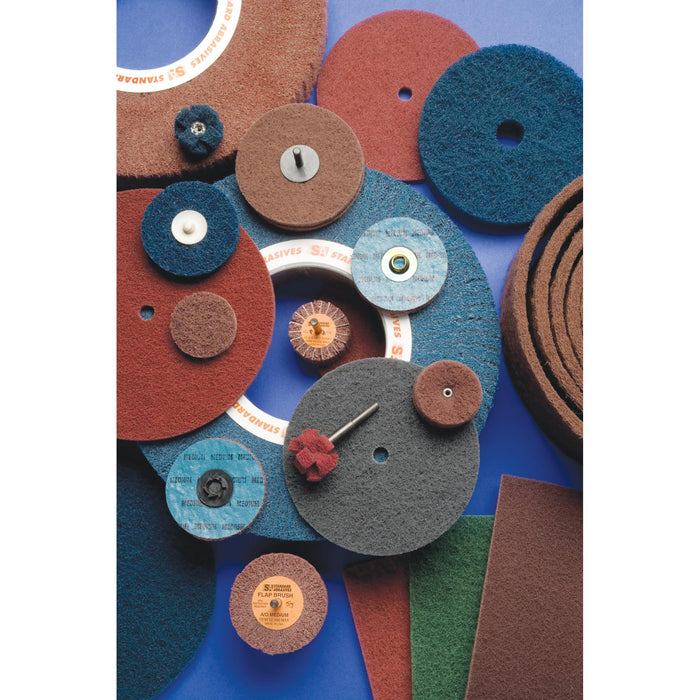 Standard Abrasives Buff and Blend HP Disc, 852308, 3 in x 1/8 in A VFN