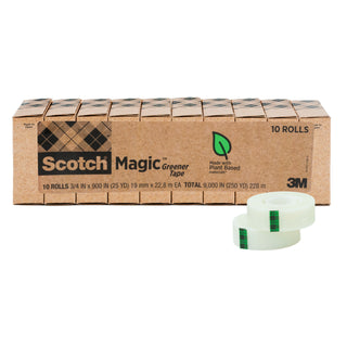 Scotch® Magic Greener Tape 812-10P, 3/4 in x 900 in (19 mm x 22.8 m)