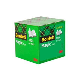 Scotch® Magic Tape 810-72-3PK, 1 in x 2592 in, 3-Pack