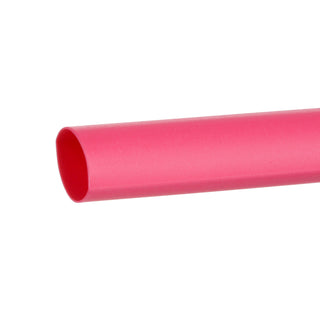 3M Heat Shrink Thin-Wall Tubing FP-301-3/8-48"-Red-125 Pcs, 48 inLength sticks