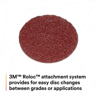 3M Cubitron II Roloc Fibre Disc 982C, 60+, TSM, Red, 3 in, DieRS300VM