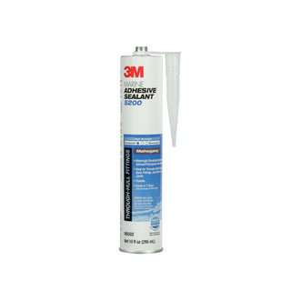 3M Marine Adhesive Sealant 5200, Mahogany, 295 mL Cartridge,Sample