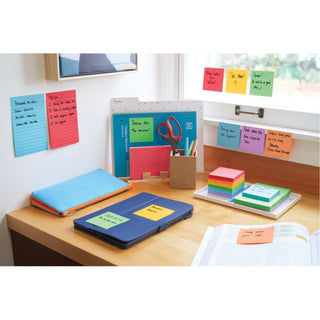 Post-it® Super Sticky Notes 660-3SSAN, 4 in x 6 in (101 mm x 152 mm)