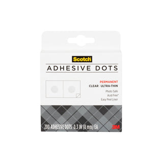 Scotch® Adhesive Dots 010-200UT-CFT, Clear