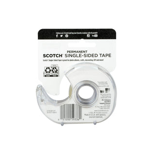 Scotch® Tape Single Sided 001-CFT, 3/4 in x 400 in