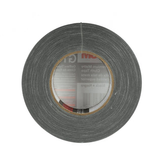 3M Premium Matte Cloth (Gaffers) Tape GT2, Black, 48 mm x 50 m, 11 mil