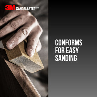 3M SandBlaster Advanced Sanding Sanding Sponge, 20907-220 ,220 grit