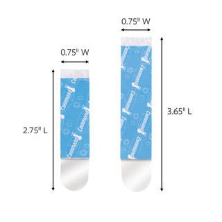 Command Outdoor Clear Medium and Large Refill Strips 17615CLRAW-ES