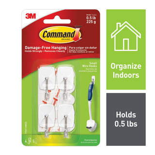 Command Small Wire Hooks 17067-HWES