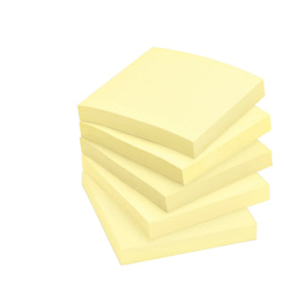 Post-it® Notes 654 3 in x 3 in (7.62 cm x 7.62 cm) Canary Yellow