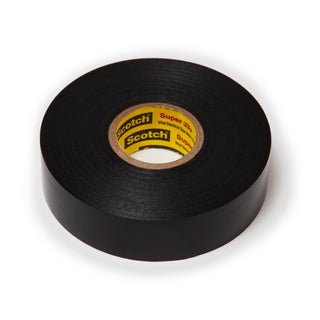 Scotch® Super 33+ Vinyl Electrical Tape, 3/4 in x 44 ft, Black, 10rolls/carton