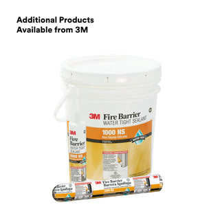 3M Fire Barrier Water Tight Sealant 1000 NS, Gray, 20 fl oz SausagePack