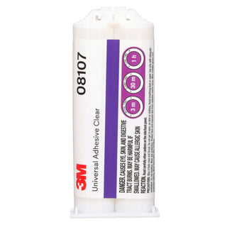 3M Universal Adhesive Black - 3, 08223, 200 mL Cartridge