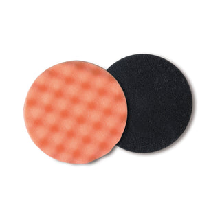 3M Finesse-it Foam Buffing Pad, 02362B, 5-1/4 in, Orange Foam BlackLoop