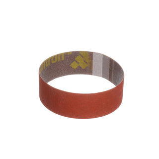 3M Cloth Belt 747D, P120 X-weight, 1 in x 9-3/8 in,
Fabri-lok,Single-flex