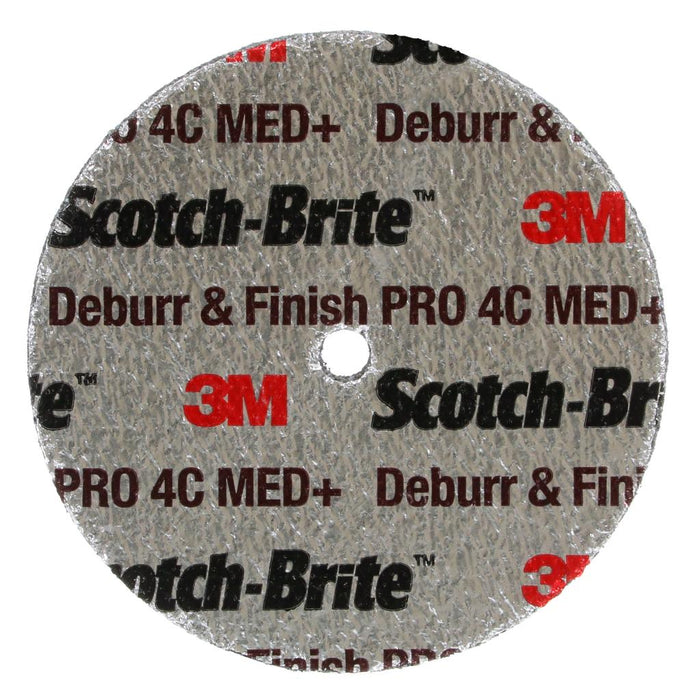 Scotch-Brite Deburr & Finish Pro Unitized Wheel, DP-UW, 4C Medium+