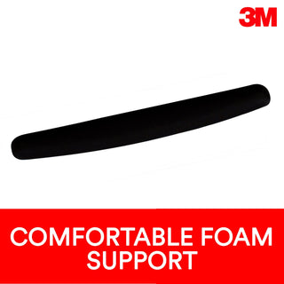 3M Foam Wrist Rest WR209MB, Compact Size, with Antimicrobial ProductProtection