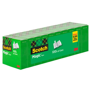 Scotch® Magic Tape 810S10, 3/4 in x 800 in, 10 pk