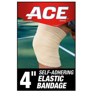 ACE Self-Adhering Elastic Bandage 207462, 4 in